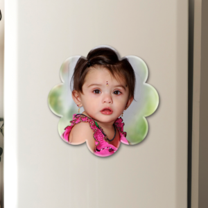 Personalized Fridge Magnet - Floral