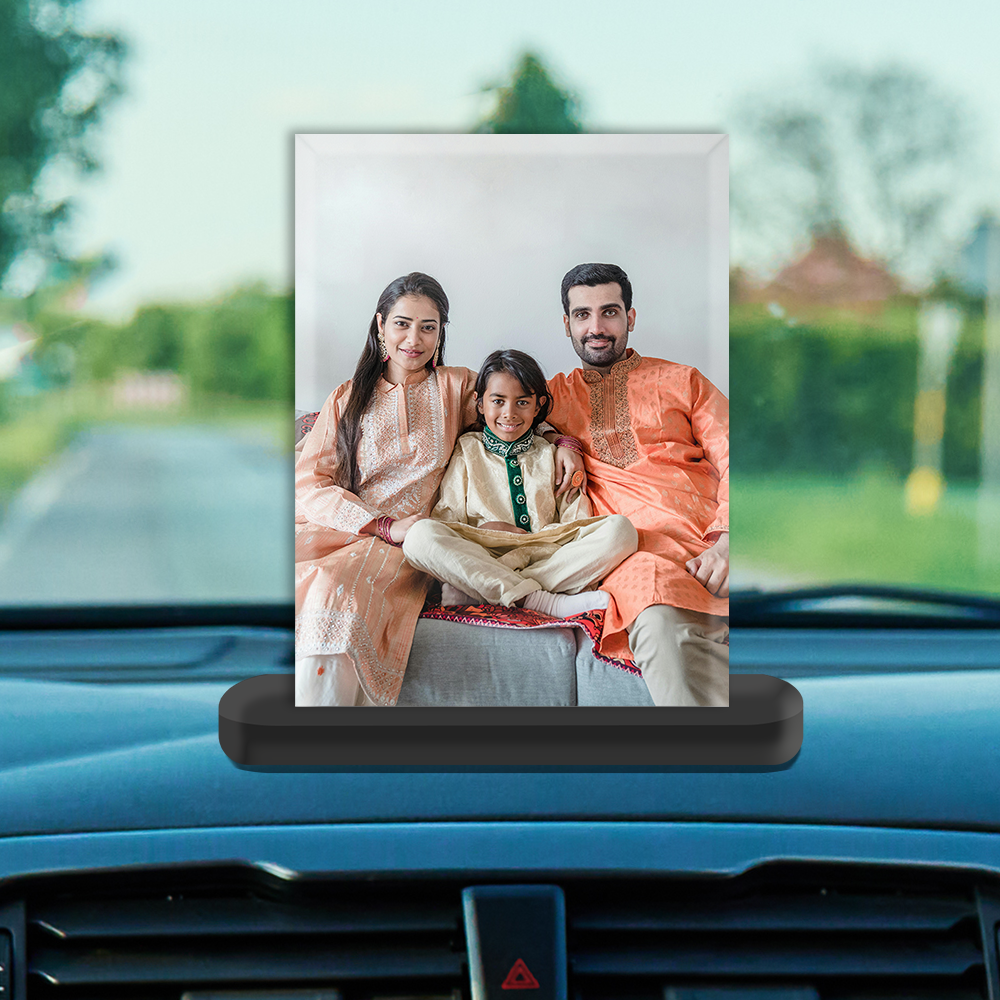 Personalized Car Dashboard Stand - Rectangle