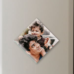 Personalized Fridge Magnet - Diamond