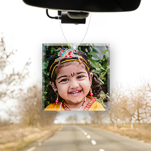 Personalized Car Hanging - Square