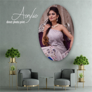 Personalized Acrylic Picture - Oval