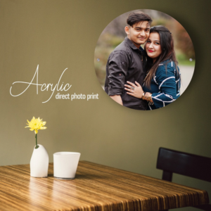 Personalized Acrylic Picture - Circle