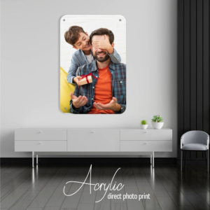 Personalized Acrylic Picture - Curved Portrait