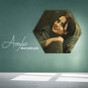 Personalized Acrylic Picture - Hexagon
