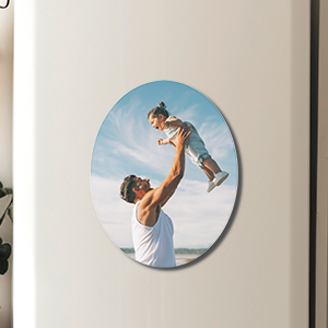 Personalized Fridge Magnet - Oval