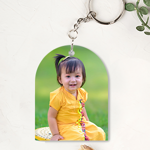 Personalized Keyring - Dome