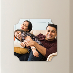 Personalized Fridge Magnet - Corner Bite