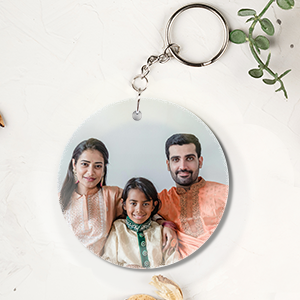 Personalized Keyring - Round