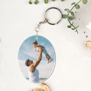 Personalized Keyring - Oval